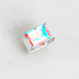 Square Princess Ring - Mystic Topaz