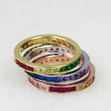 Rainbow Infinity Baguette Stacker