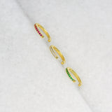 Thin Crystal Ear Cuff
