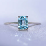 blue topaz december birthstone ring 925 sterling silver waterproof