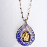 Vintage Carved Buddha Necklace