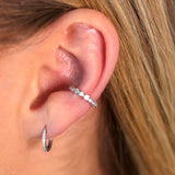 Crystal Spring Ear Cuff