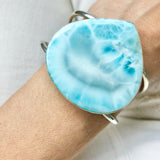 Larimar Artisan Cuff - Pear