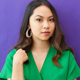Handmade V Collar Necklace