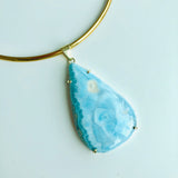 Queen of Atlantis Larimar Necklace
