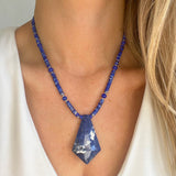 Lapis & Sodalite Amulet