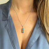 Mini Inlay Bar Necklace