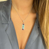 Shaman's Eye Mosaic Necklace #2