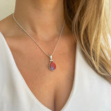 Small Ammolite Fossil Necklace