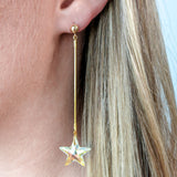 Rock Star Earrings - Small Gold