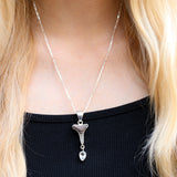 Shark Tooth Fossil Necklace