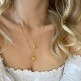 Spiral shell Necklace