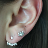 Evil Eye Eyelash Studs