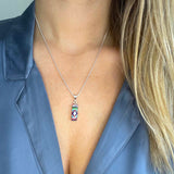 Mini Inlay Bar Necklace