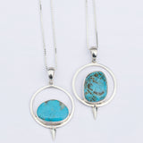 Turquoise Pendulum Necklace