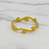 Gold Vine Ring