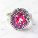 Vixen Ring - Pink Sapphire