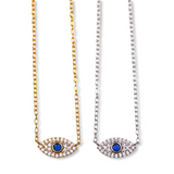 Tiny Evil Eye Necklace