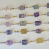 Fluorite Gem Bracelet - waterproof