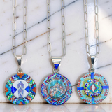 Mosaic Medallion Necklace