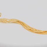 Gold Fringe Earrings