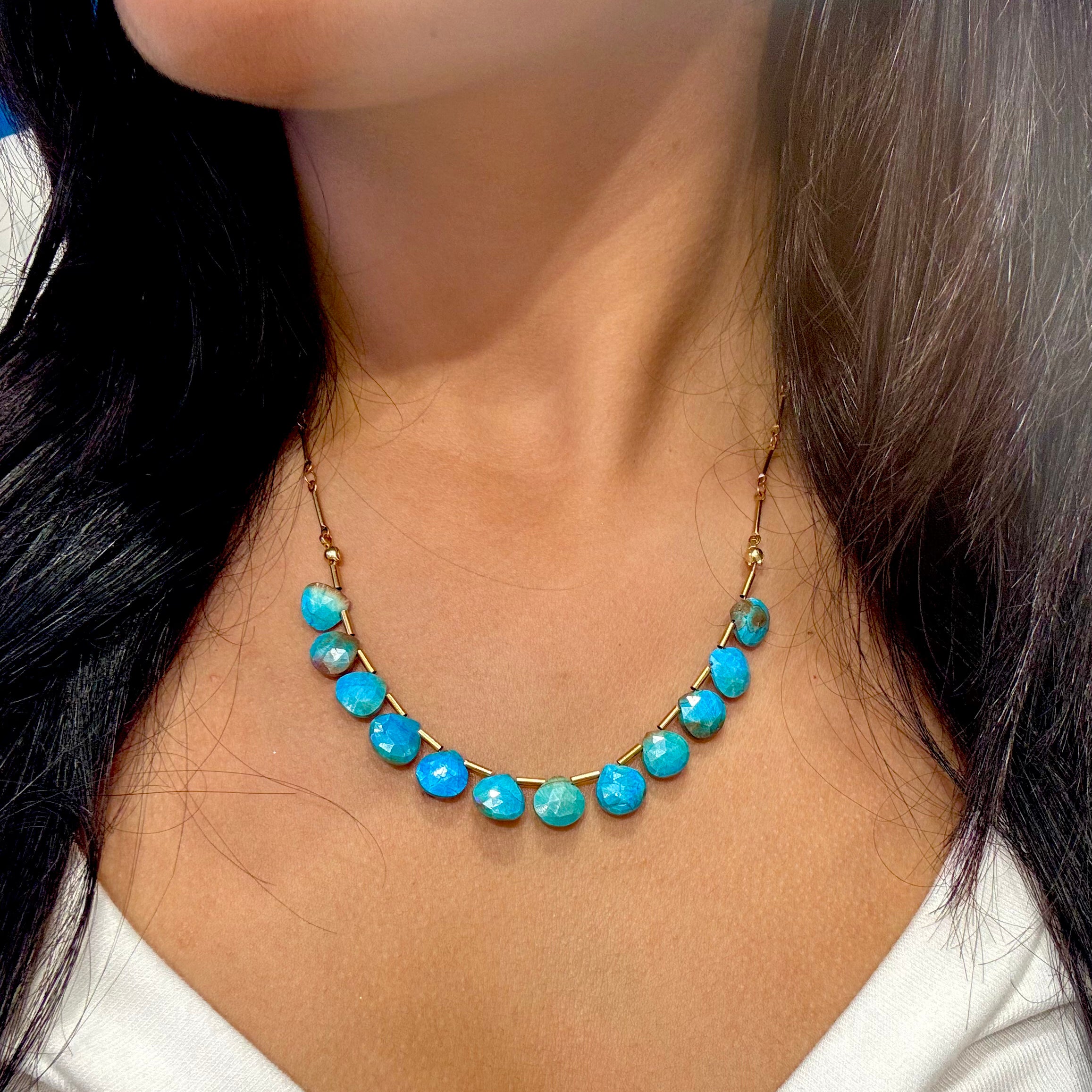 Turquoise Gems Necklace