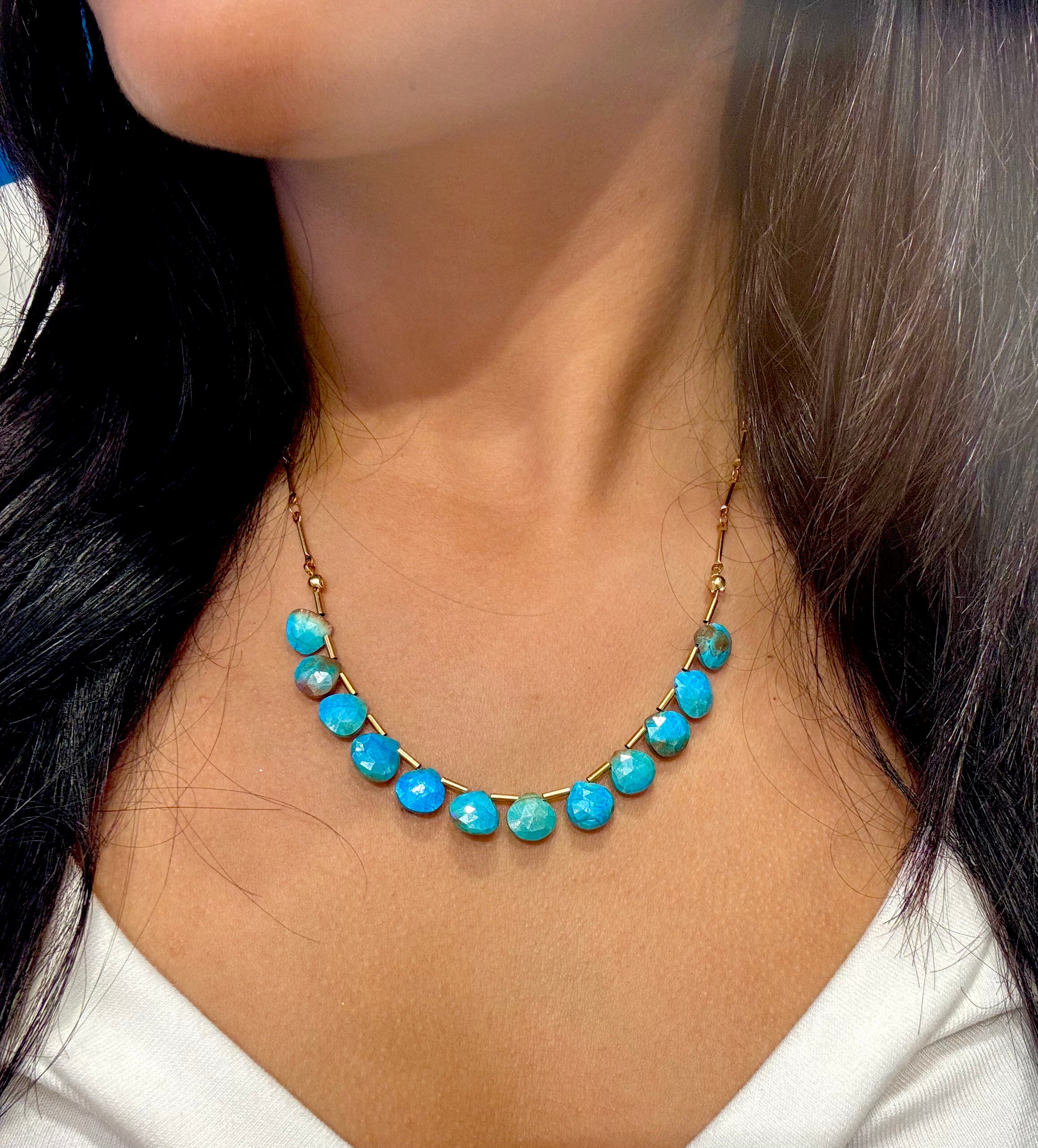 Turquoise Gems Necklace