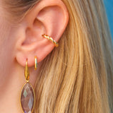 Gold Fill Twist Ear Cuff