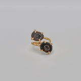 Druzy Geode Ring - adjustable