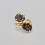 Druzy Geode Ring - adjustable