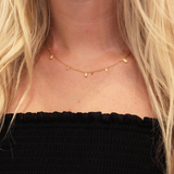 Dainty Baguettes Choker Necklace