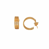 Twisted Wire Hoop Earrings