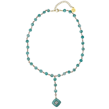 Amazonite Lariat Necklace