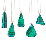 Azurite Malachite Necklace - Small