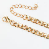 waterproof stackable chain link bracelet tarnish free neckel free