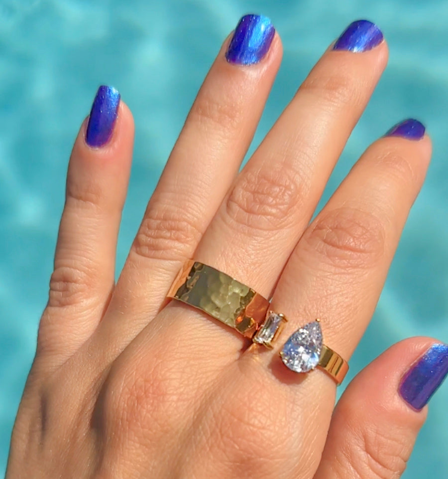 Cubic zirconias 14k gold plated over solid .925 sterling silver nickel-free tarnish free