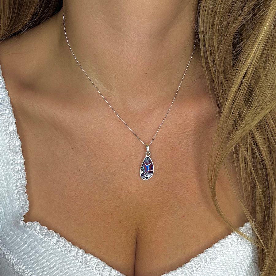 Fordite Necklace - Small