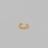 Gold Fill Twist Ear Cuff