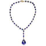 Lapis Lazuli Lariat Necklace