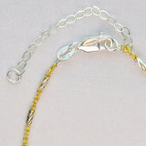 Ethiopian Opal .925 sterling silver beads gold filled necklace adjustable chain