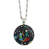 Monument Valley Inlay Statement Necklace - Round