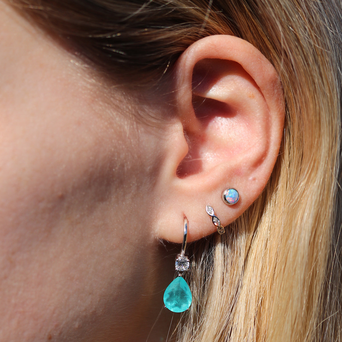 Paraiba Drop Earrings