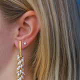 Freshwater Pearl Cascade Earrings