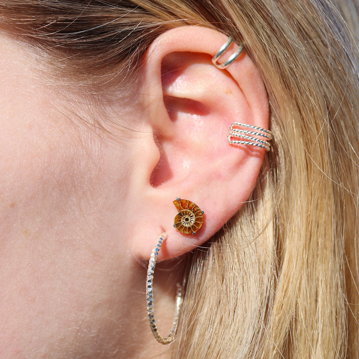 Twist Quad Ear Cuff