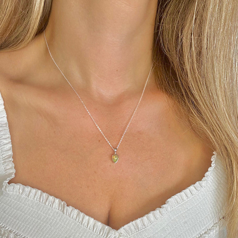 Mini Ethiopian Opal Necklace