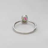Tiny Watermelon Tourmaline Ring