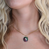 Ruby Zoisite Necklace - Large