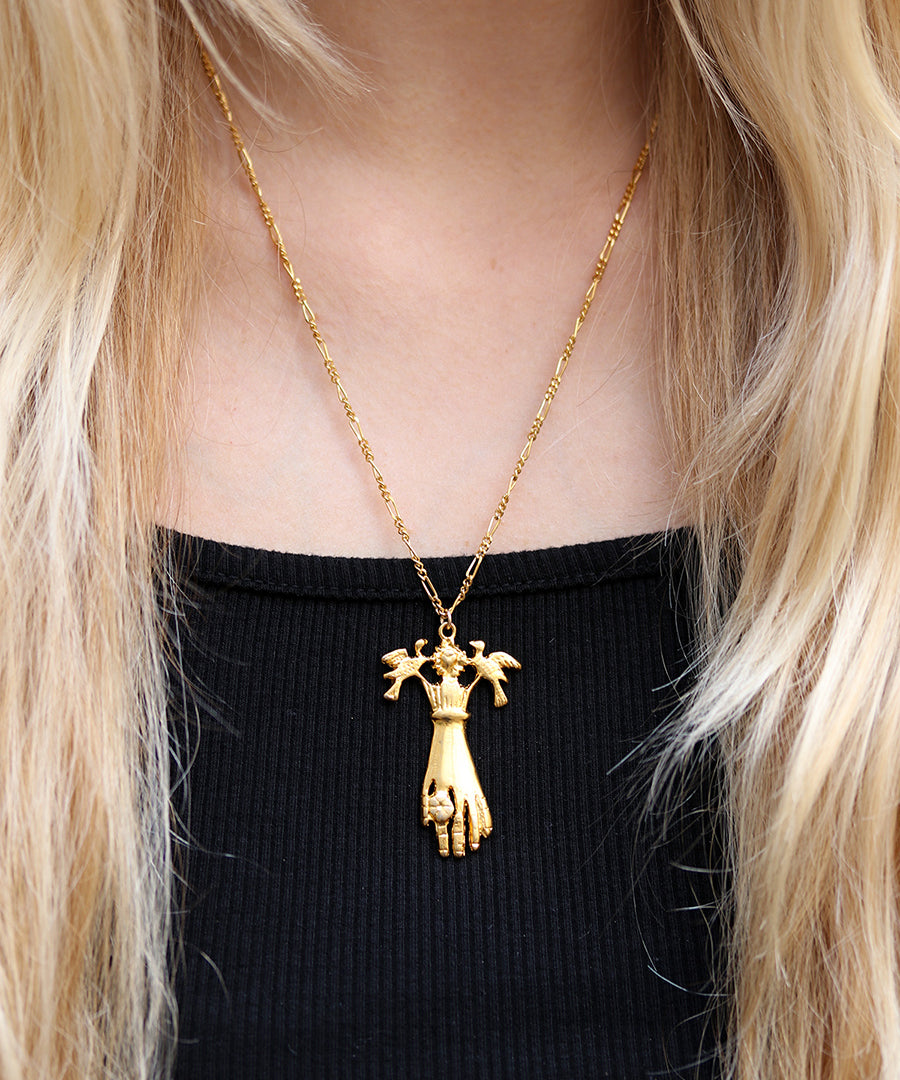 Royal Hand Necklace